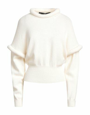 Federica Tosi Woman Sweater Cream Wool, Cashmere Cover