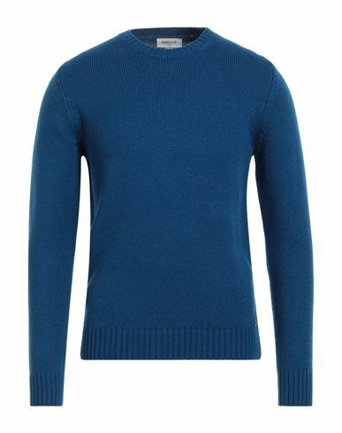 Markup Man Sweater Blue Acrylic, Wool Cover