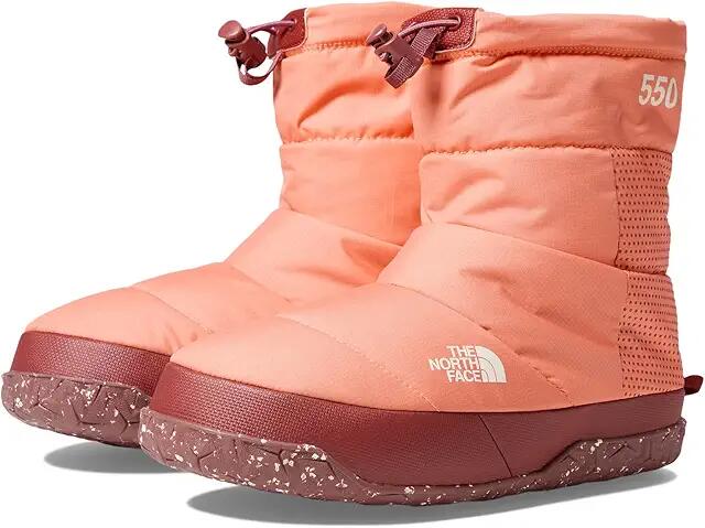 The North Face Nuptse Apres Bootie (Coral Sunrise/Wild Ginger) Women's Shoes Cover