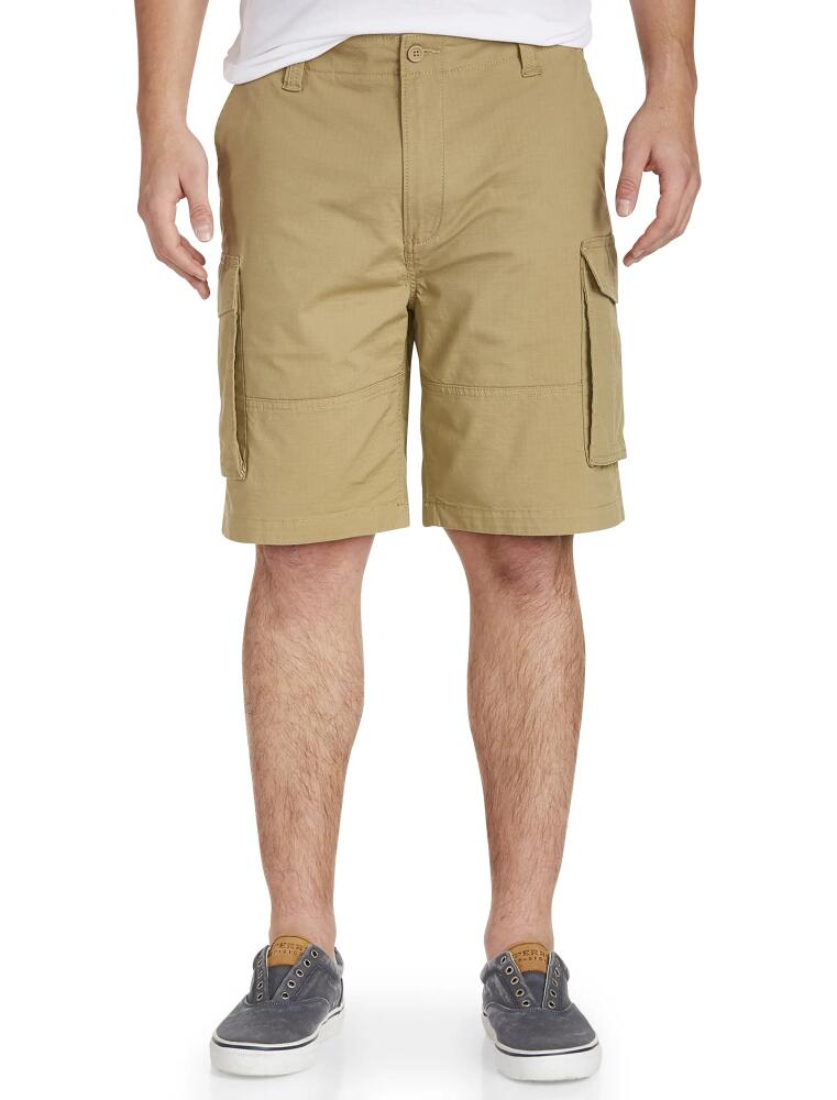 Nautica Stretch Ripstop Cotton Cargo Shorts in Tuscan Tan Cover