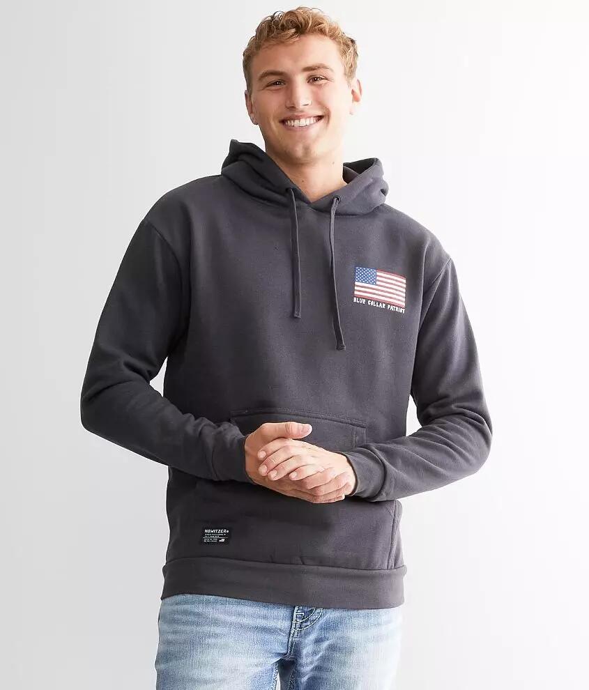 Howitzer Blue Collar Hooded Sweatshirt Cover