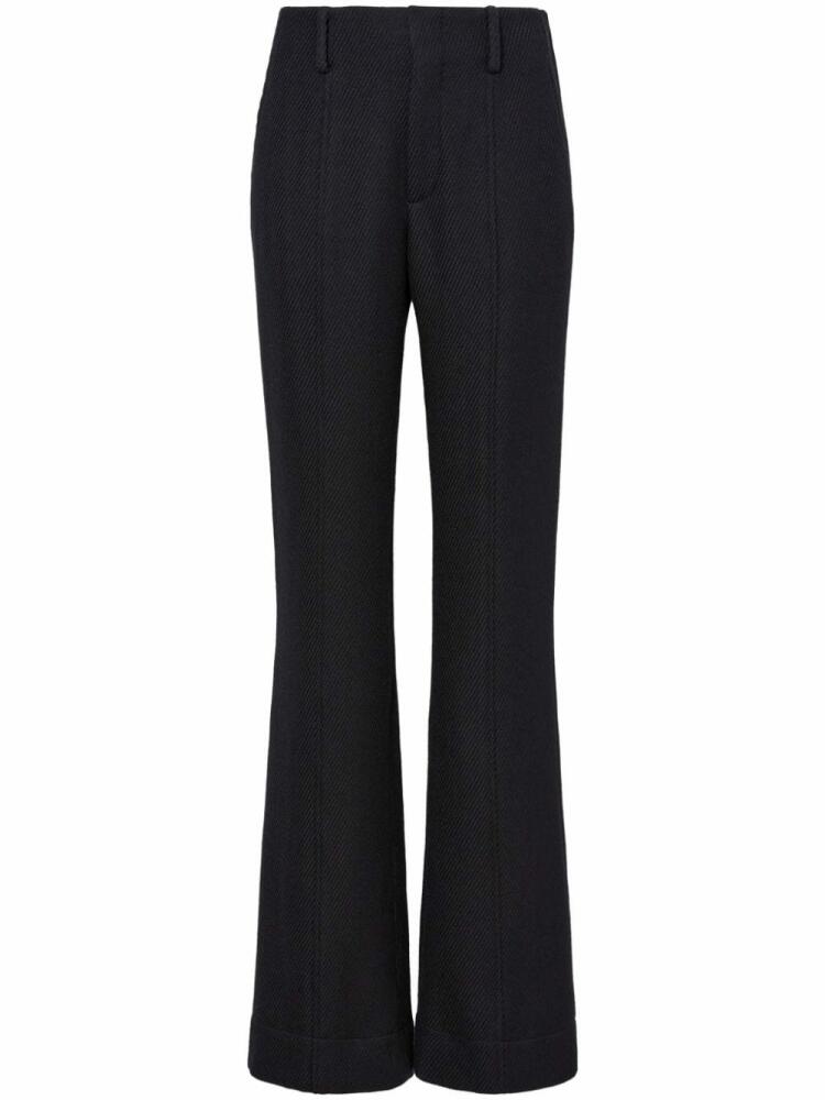 Proenza Schouler twill flared trousers - Black Cover