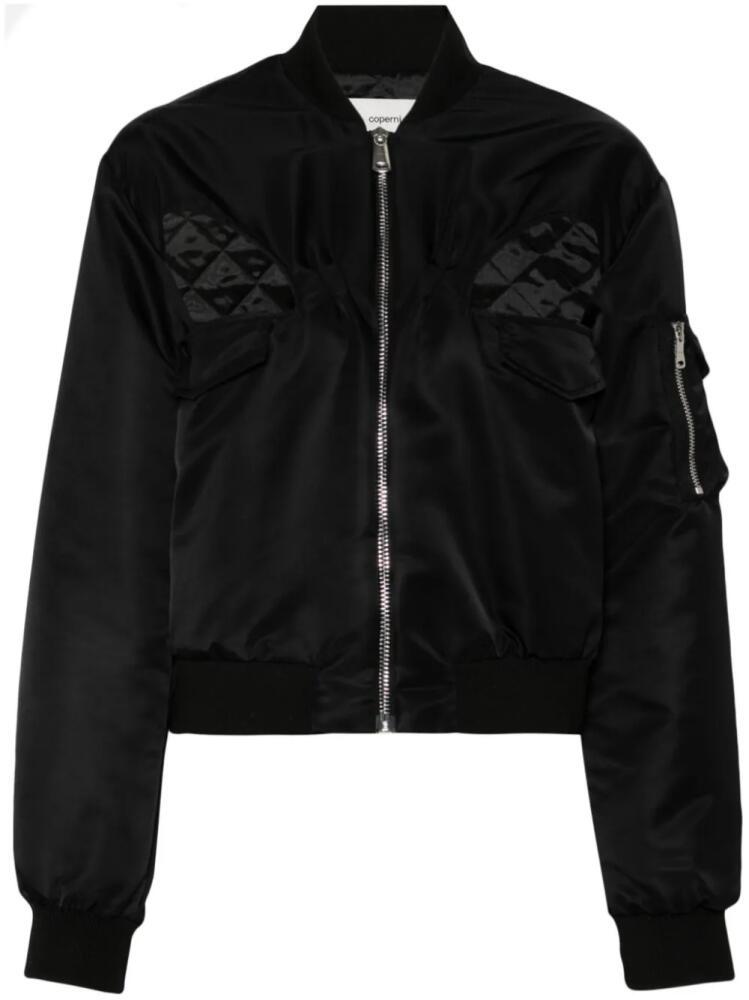 Coperni cut-out bomber jacket - Black Cover