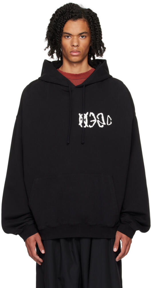 032c Black SOS Hoodie Cover