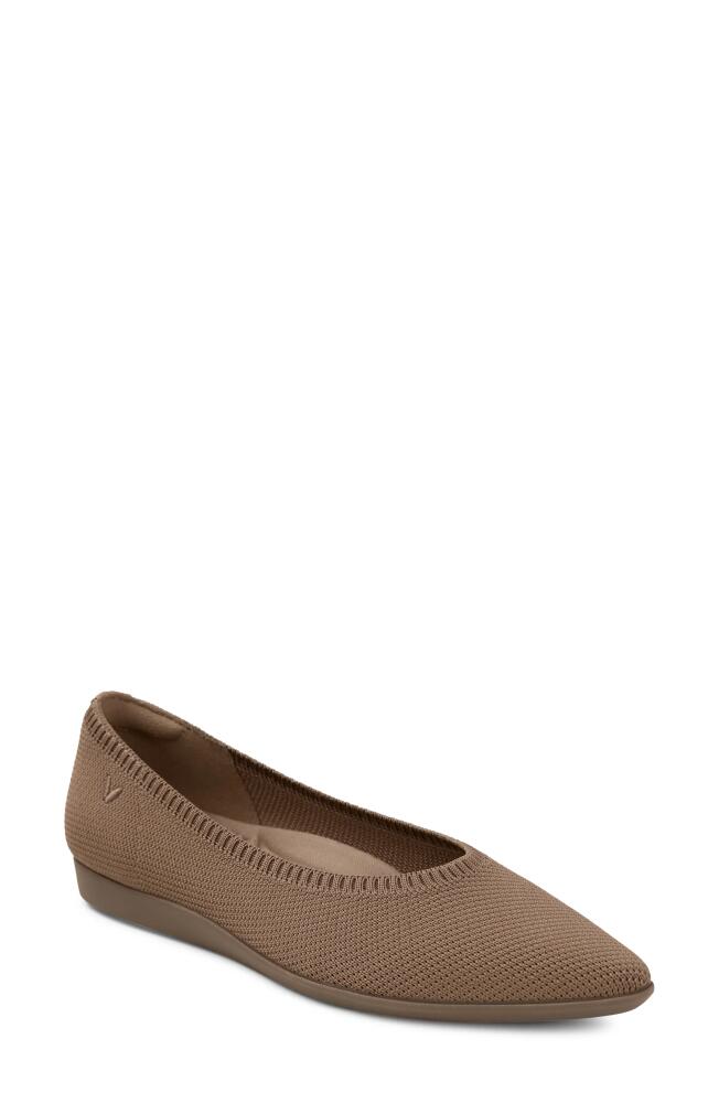 VIVAIA Aria Walker Pointed Toe Flat in Espresso Cover