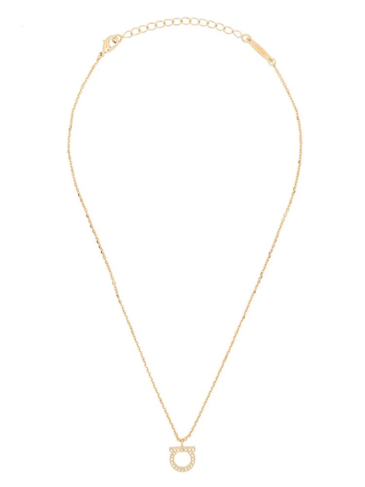 Ferragamo Gancini crystals necklace - Metallic Cover