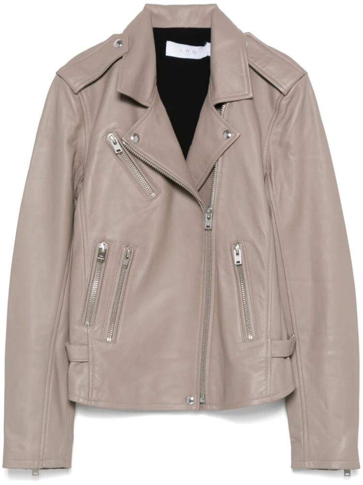 IRO Newhan biker jacket - Neutrals Cover