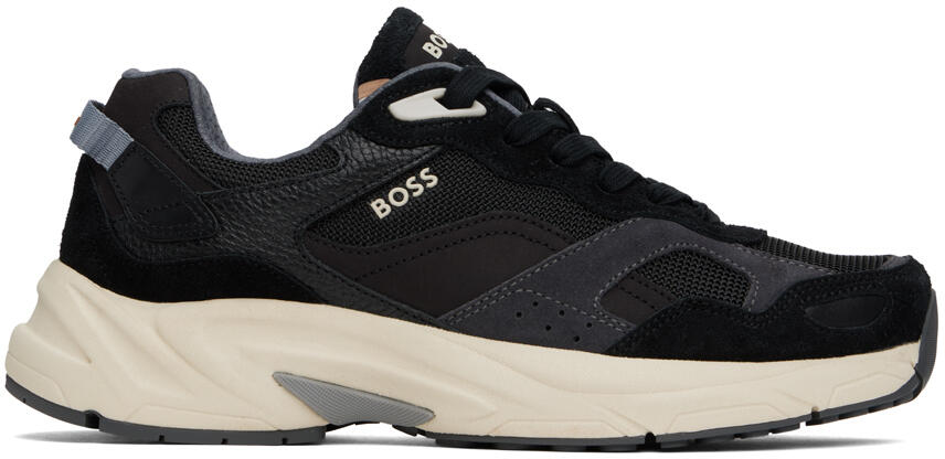 BOSS Black Running-Style Sneakers Cover