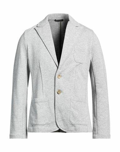 Roberto Collina Man Blazer Light grey Cotton Cover