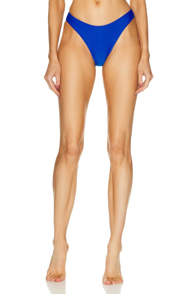 Shani Shemer Alma Bikini Bottom in Royal Cover