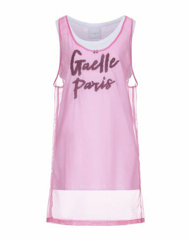 Gaëlle Paris Woman Top Fuchsia Cotton, Polyester Cover