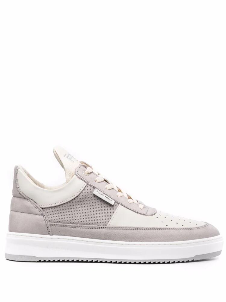 Filling Pieces panelled lace-up sneakers - Grey Cover