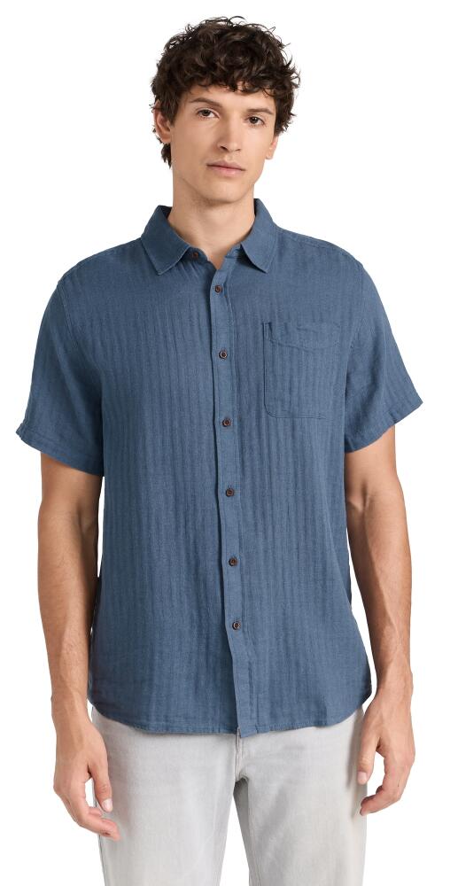 Katin Alan Solid Shirt Washed Blue Cover