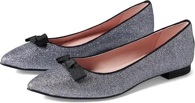 French Sole Theodorax (Silver Glitter) Women's Shoes Cover