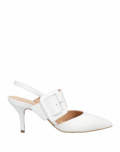 Formentini Woman Pumps White Soft Leather Cover