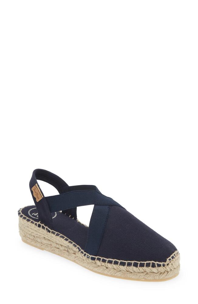 Toni Pons Verona Wedge Espadrille in Mari/navy Cover