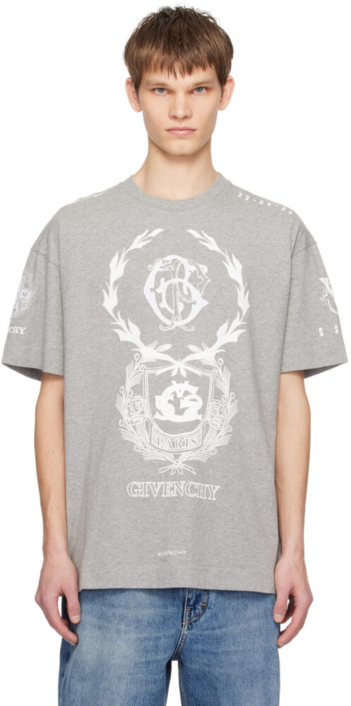 Givenchy Gray Crest T-Shirt Cover