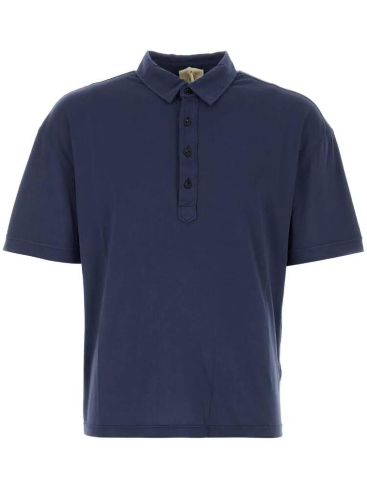 Ten C cotton polo shirt - Blue Cover