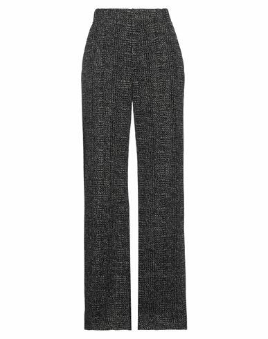 Chloé Woman Pants Black Wool, Alpaca wool Cover