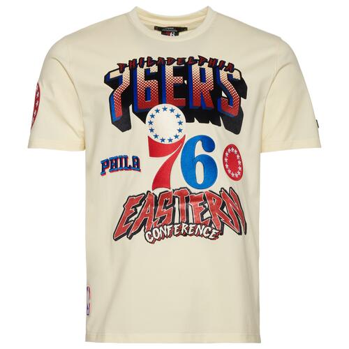 Pro Standard 76ers GTP Short Sleeve T-Shirt - Mens Multi/Eggshell Cover