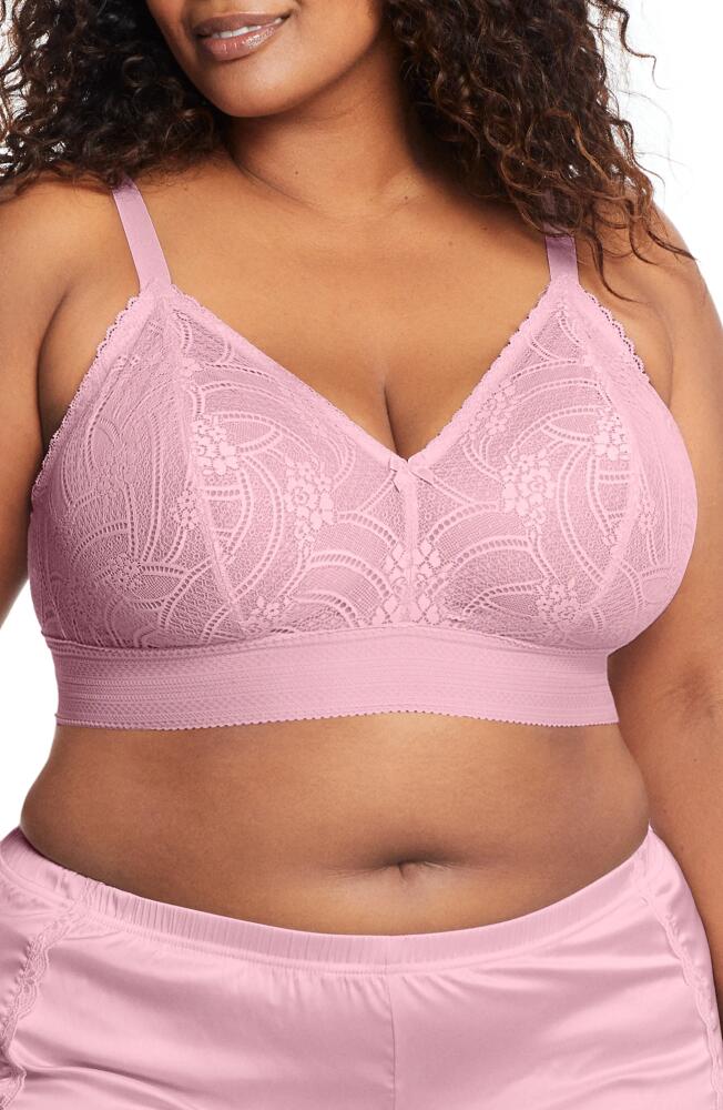 Glamorise Bramour Gramercy Luxe Lace Bralette in Mauve Cover