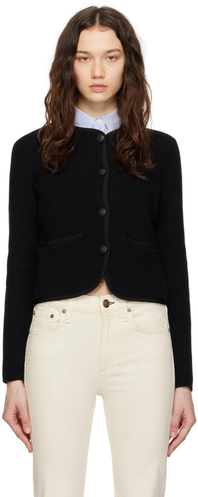 rag & bone Black Nancy Cardigan Cover