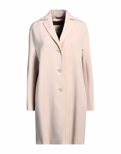 Cinzia Rocca Woman Overcoat & Trench Coat Light pink Virgin Wool Cover