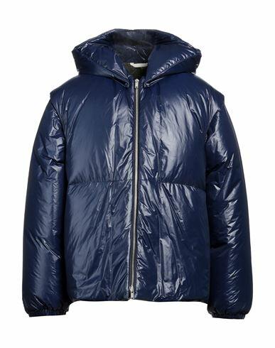 Jil Sander Man Puffer Blue Polyamide Cover