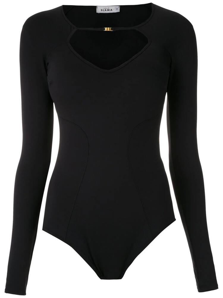 Amir Slama long-sleeved bodysuit - Black Cover