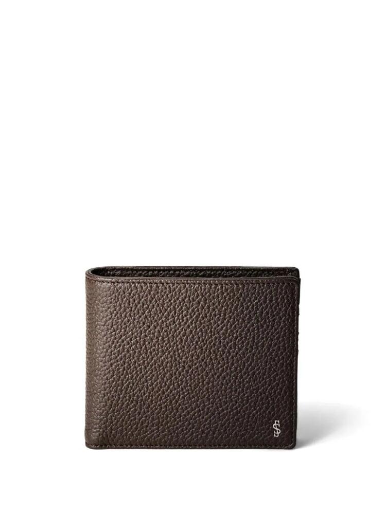 Serapian Cachemire leather billfold wallet - Brown Cover