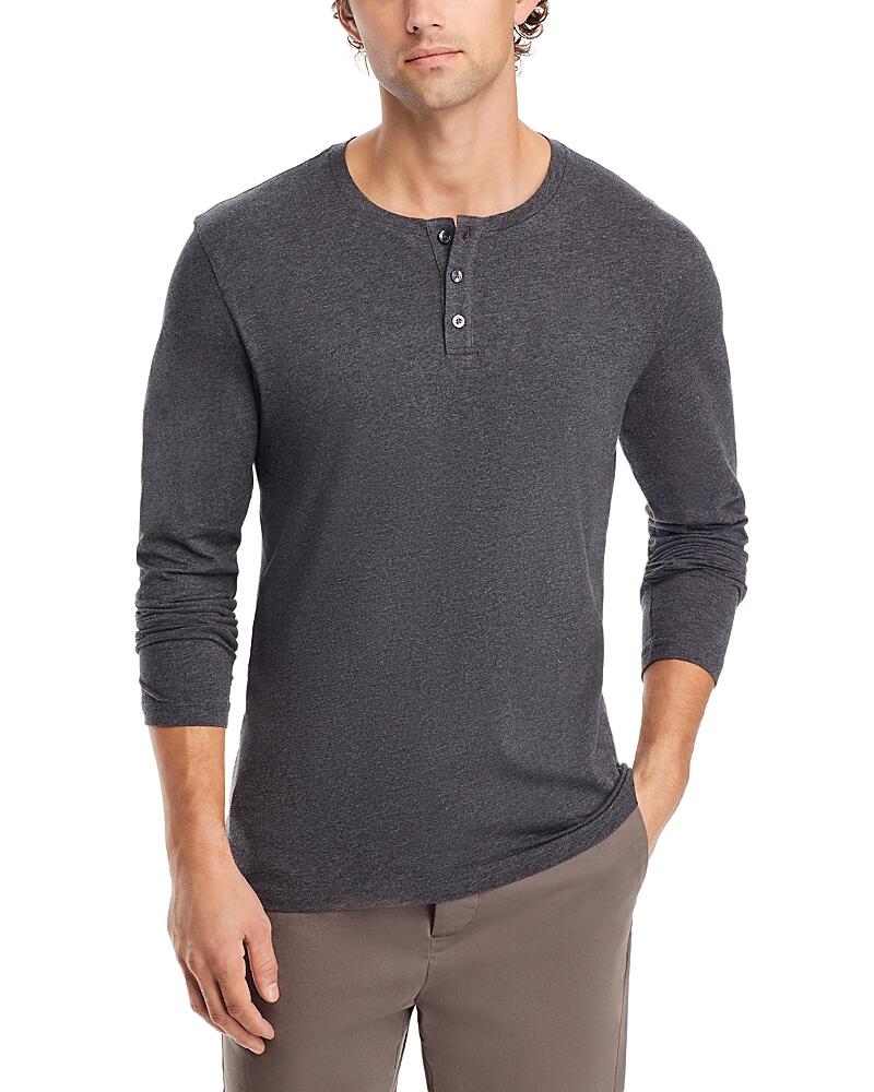 Mack Weldon Pima Cotton Slim Fit Long Sleeve Henley Cover