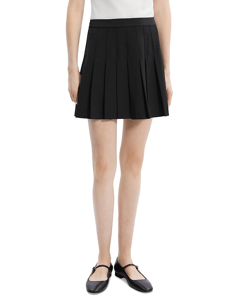 Theory Pleated Mini Skirt Cover