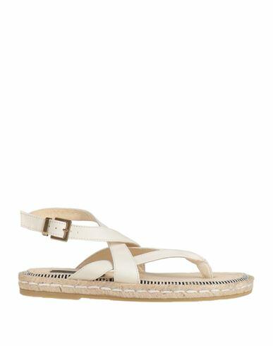 Gaimo Woman Espadrilles White Soft Leather Cover