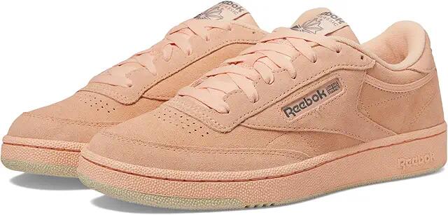 Reebok Lifestyle Club C 85 Vintage (Peach Glow/Peach Glow/Grey) Athletic Shoes Cover