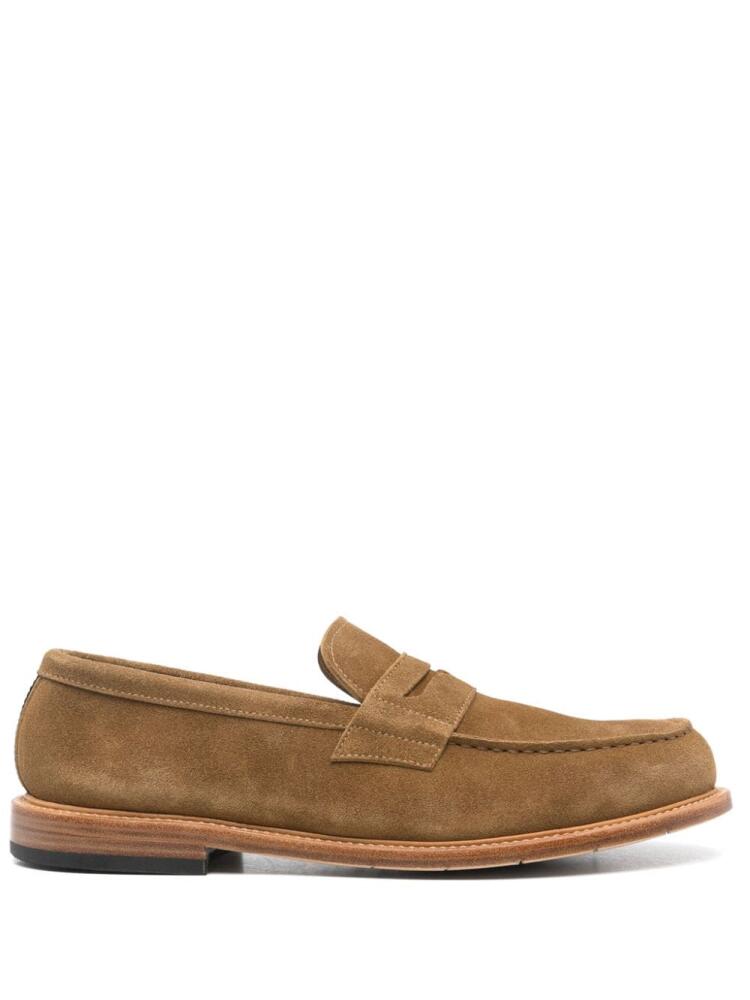 Premiata Mocassini suede loafers - Neutrals Cover