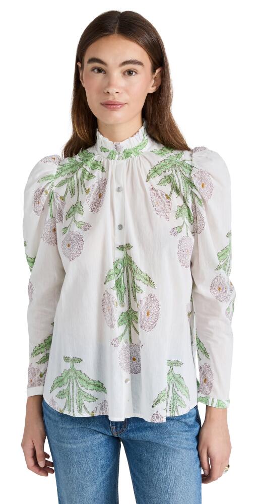 Alix of Bohemia Annabel Moonflower Shirt White Cover