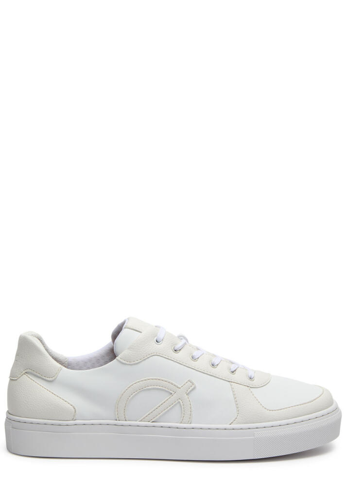 L⌀CI Classic Panelled Faux Leather Sneakers - White Cover