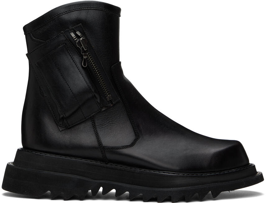 Julius Black Double-Sole Engineer Boots Cover