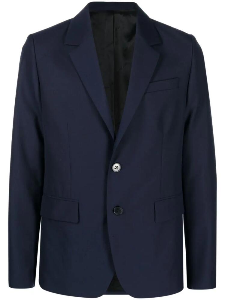 Zadig&Voltaire notched-lapels single-breasted blazer - Blue Cover