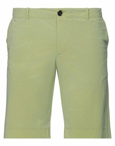 Rrd Man Shorts & Bermuda Shorts Light green Polyamide, Elastane Cover