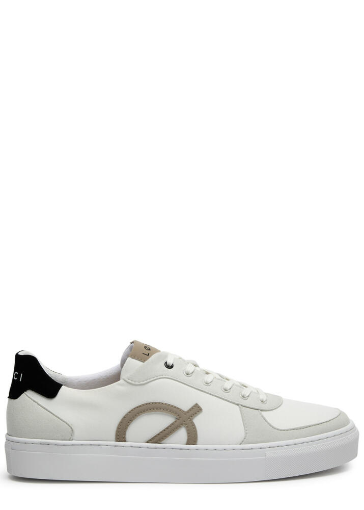 L⌀CI X Stylist Classic Panelled Canvas Sneakers - White Cover