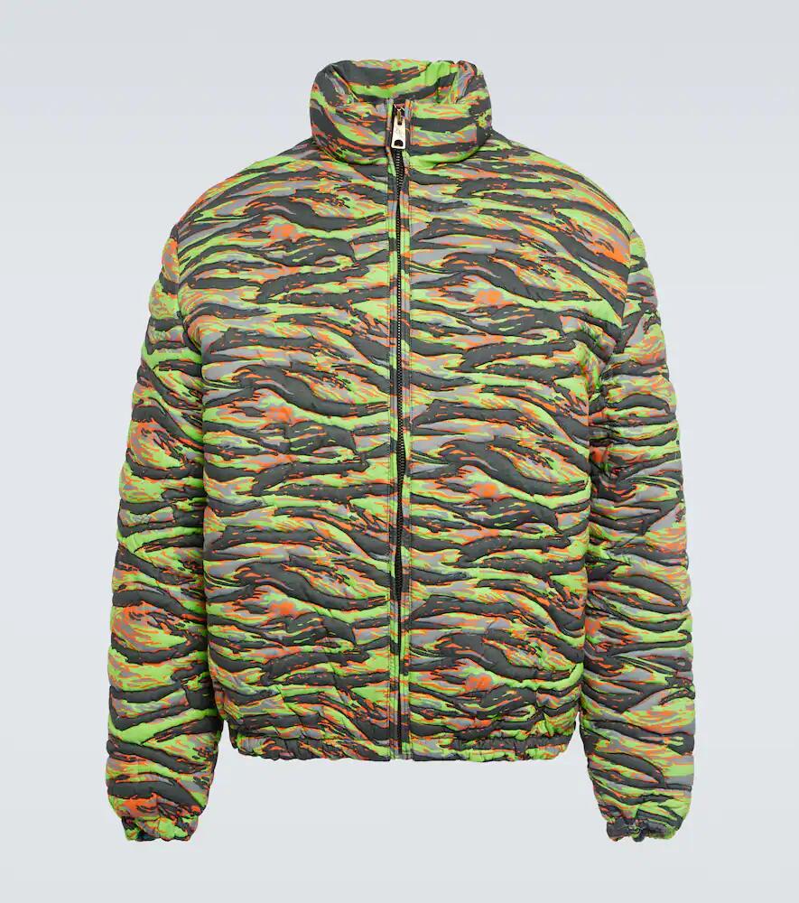 ERL Camouflage quilted cotton jacket Cover