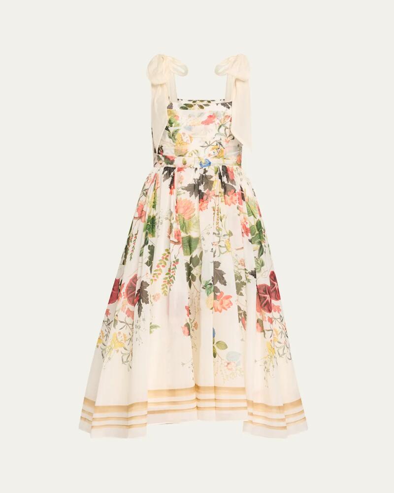 Alice + Olivia Haven Flared Midi Dress Cover