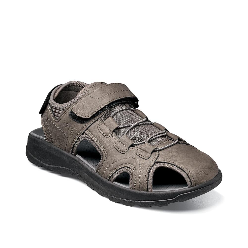 Nunn Bush Huck Fisherman Sandal | Men's | Charcoal Grey Cover