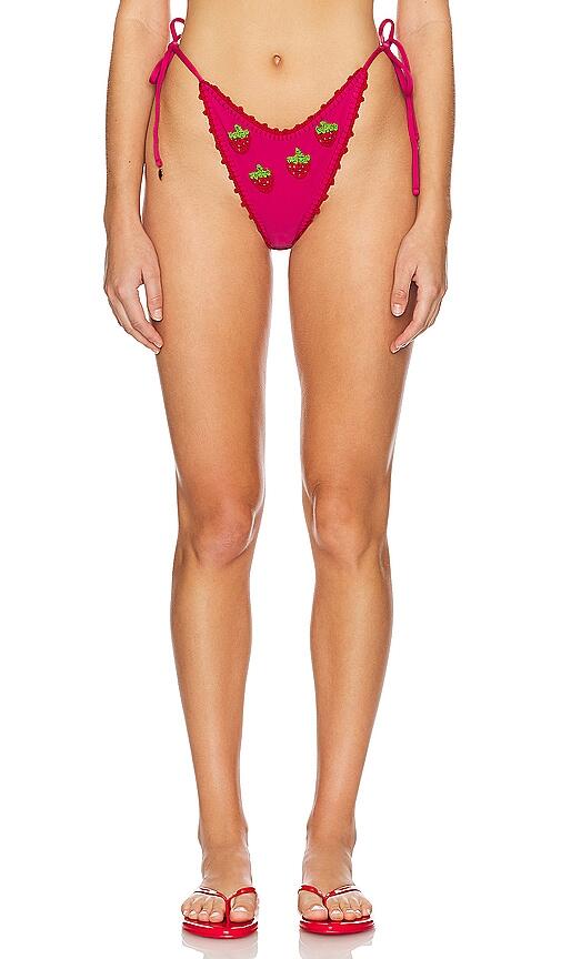 Capittana Meli Bikini Bottom in Red Cover