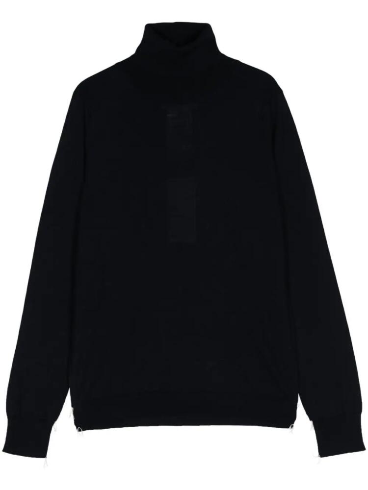 Maison Margiela four-stitch sweater - Blue Cover