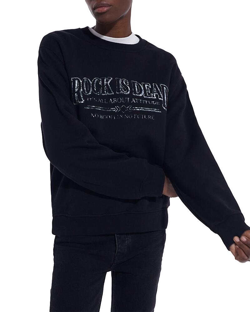 The Kooples Rock Is Dead Sweatshirt Cover