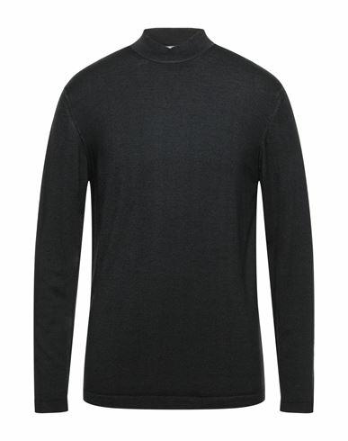 Crossley Man Turtleneck Black Wool Cover