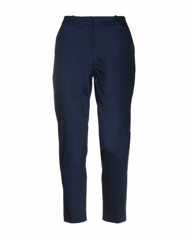 Boss Hugo Boss Woman Pants Midnight blue Cotton, Elastane Cover