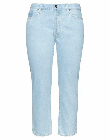 Goldsign Woman Jeans Blue Cotton Cover